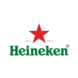 heineken brand logo on white horiz fc 1 full line up